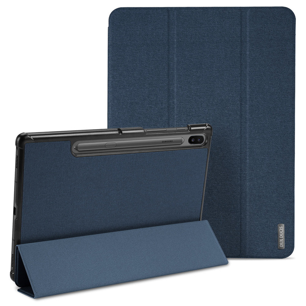 Чехол книжка для Samsung TAB S6 10.5" Domo series синий #1