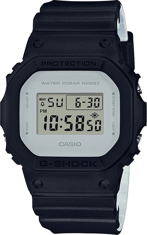 Японские наручные часы Casio G-Shock DW-5600LCU-1E мужские кварцевые спортивные часы Касио Джи Шок черные #1