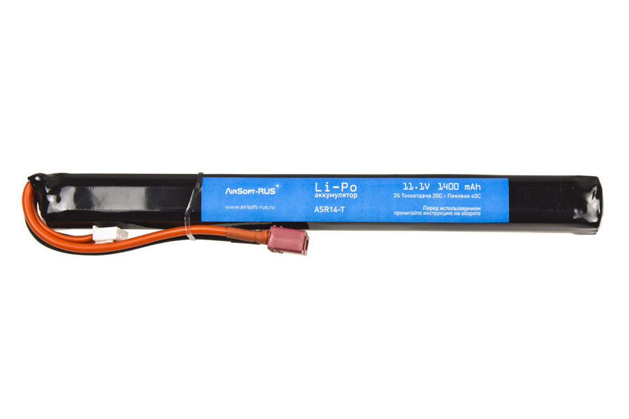 Аккумулятор Li-Po 11,1V 1400 mAh (ASR14-T) #1