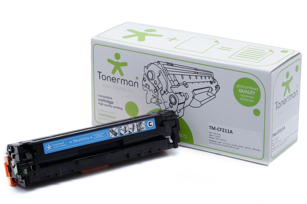 Картридж Tonerman CF211A 131A для HP Color LaserJet CLJ M251, M251N, M251NW, M276, M276N, M276NW MFP #1