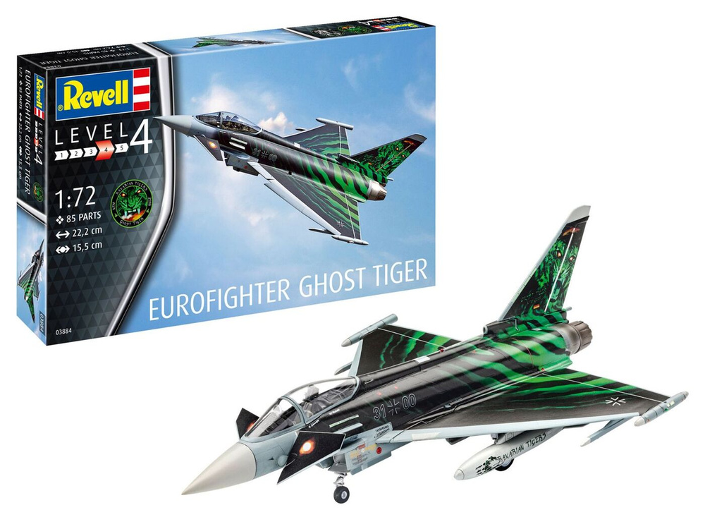 Модель для сборки Revell Многоцелевой истребитель Eurofighter "Ghost Tiger ", 03884  #1