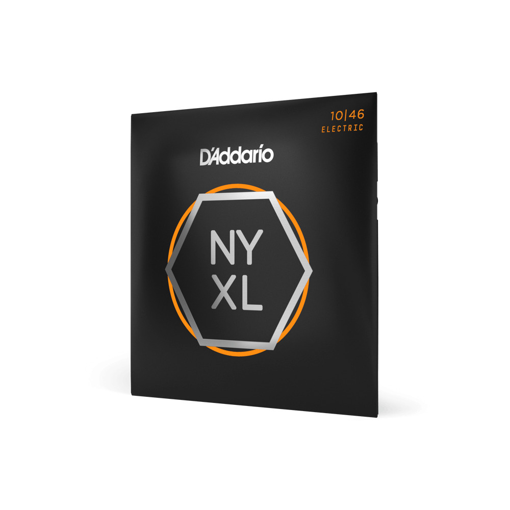 Струны для электрогитары D'ADDARIO NYXL1046 (10-46) сталь Regular Light лёгкое натяжение. Прочность, #1