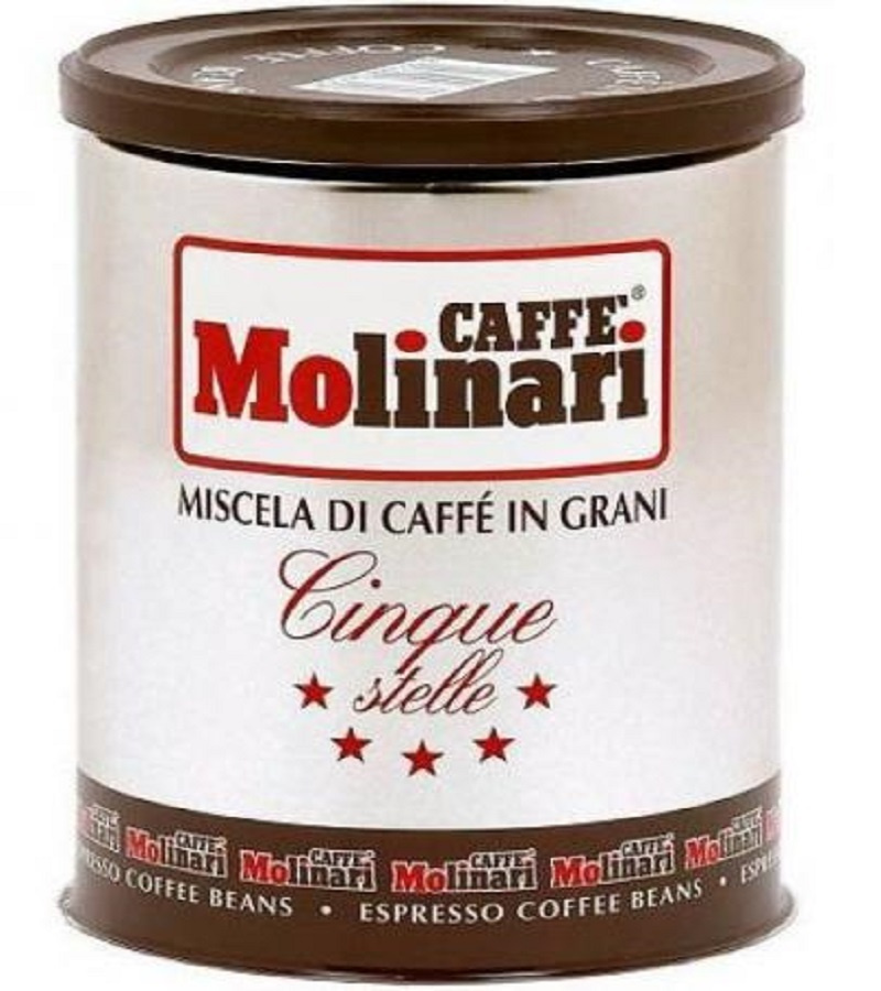 Кофе Caffe Molinari в зернах CINQUE STELLE 5 Звёзд упаковка 250 гр. #1