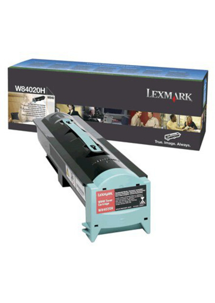 W84020H Black (Lexmark) лазерный картридж - 30 000 стр, черный #1