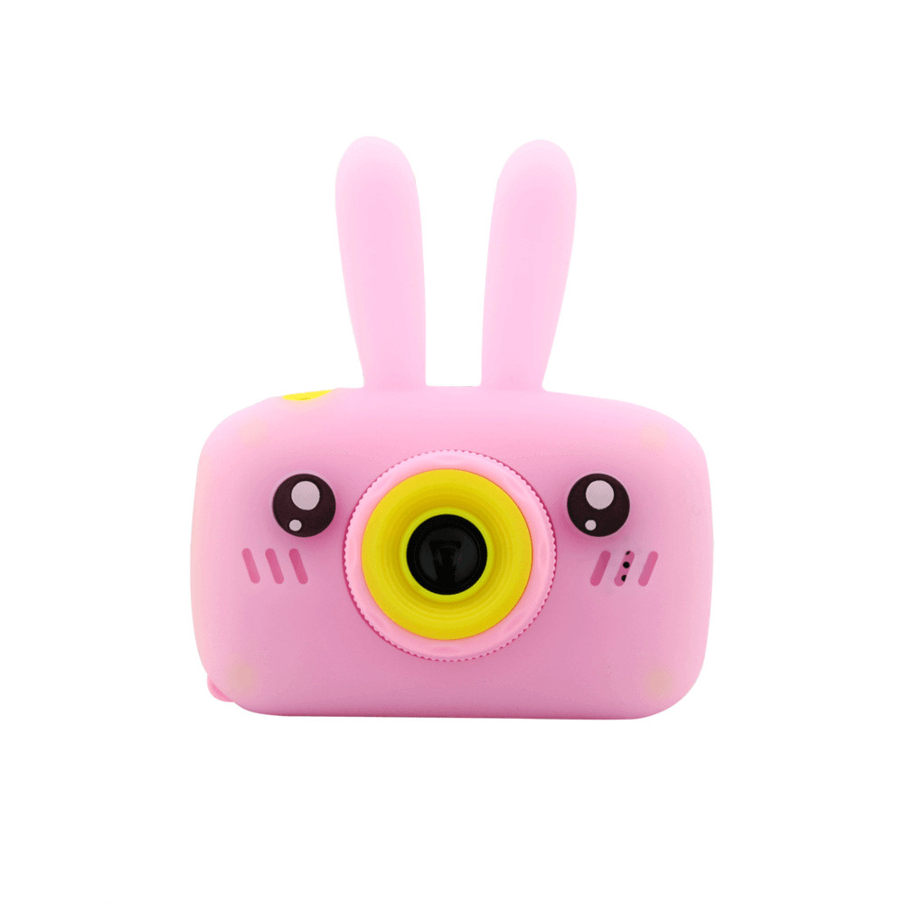 Детский фотоаппарат Kids Camera Розовый Зайчик #1