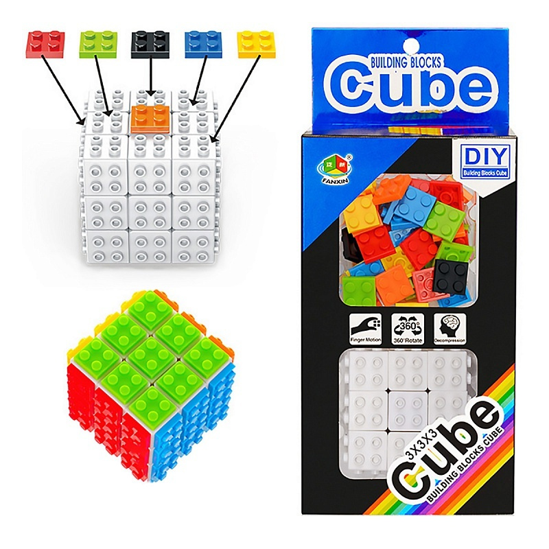 Головоломка Hittoy Cube 3x3x3 Building Blocks (Кубик-конструктор Cube) #1