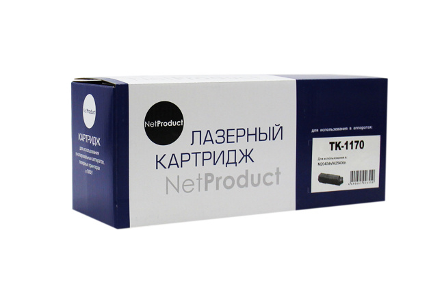 Тонер-картридж лазерный NetProduct TK-1170 для Kyocera M2040dn/M2540dn, черный  #1