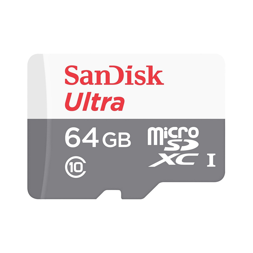 SanDisk Карта памяти Ultra 64 ГБ  (SDSQUNR-064G-GN3MN) #1