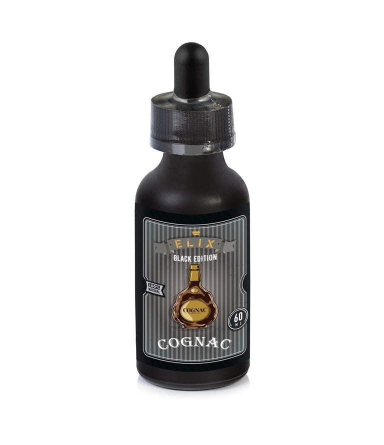 Эссенция Elix Cognac Black Edition Коньяк (вкусовой концентрат - ароматизатор), 60 мл  #1
