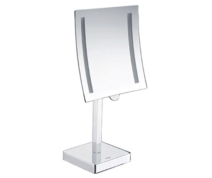Зеркало с LED-подсветкой, 3-х кратным увеличением WasserKRAFT K-1007  #1
