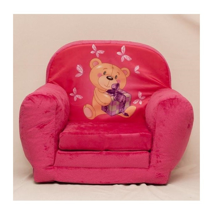 Детское раскладное кресло-игрушка "Мишутка" #1