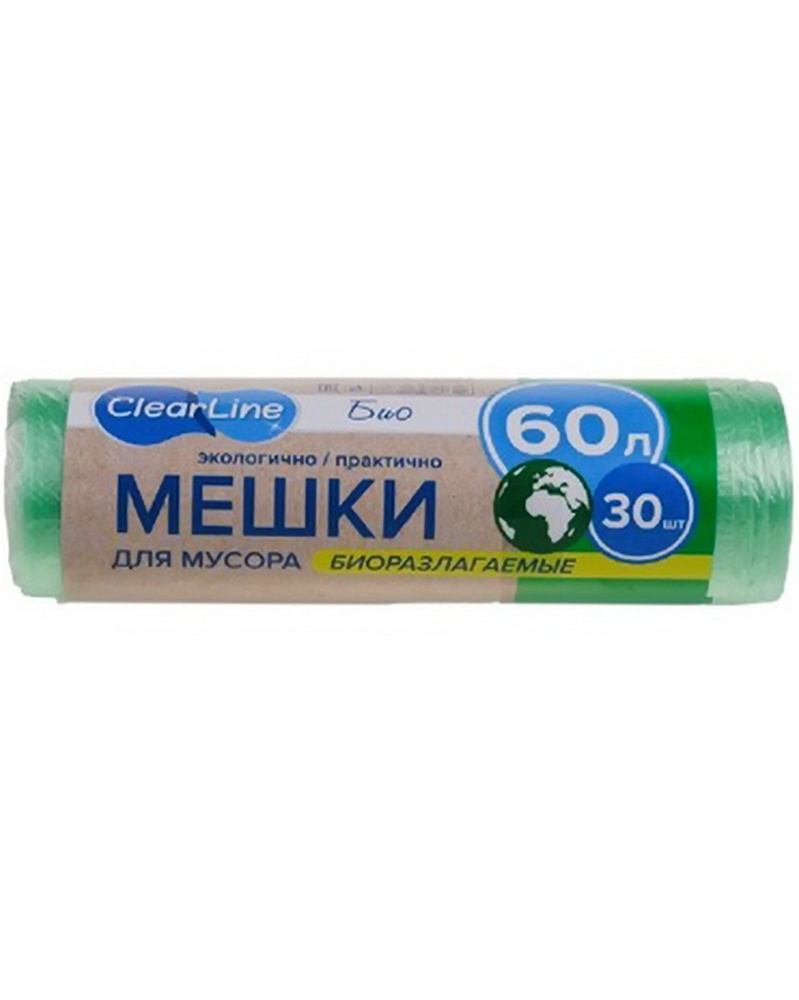 Clear Line Мешки для мусора 60 л, 30 шт #1