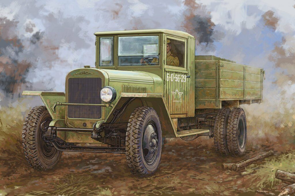 HobbyBoss Советский грузовик Зис-5B (1:35) Модель для сборки #1