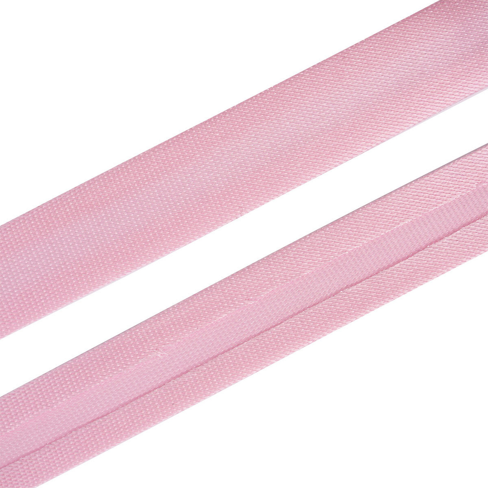 Косая бейка атласная 1,5 см*5 м, светло-розовый, Astra&Craft #1
