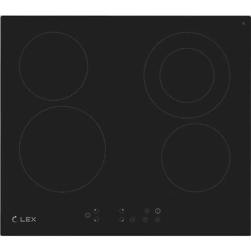 LEX Электрическая варочная панель EVH 641 BL, черный #1