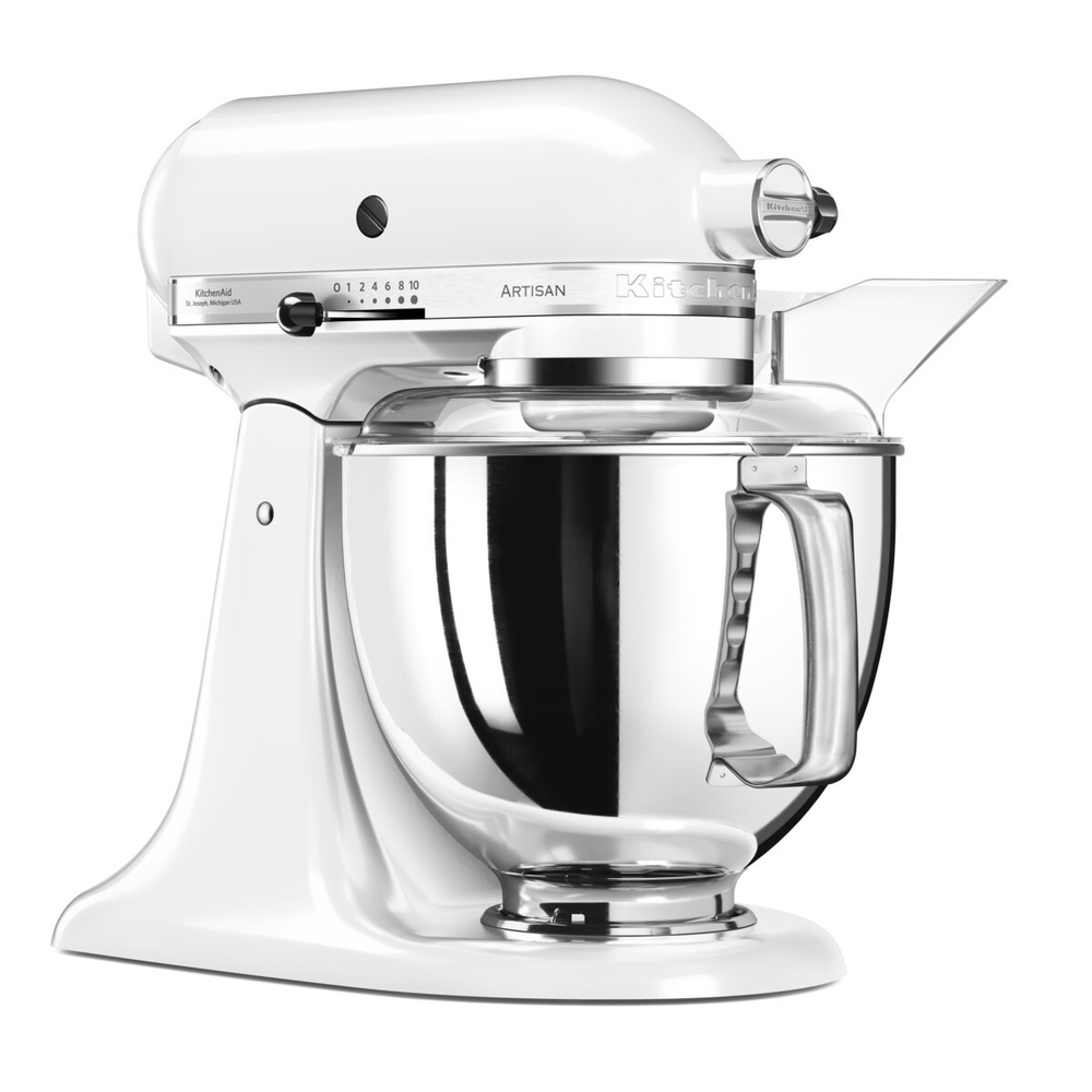 Миксер планетарный KitchenAid ARTISAN 5KSM175PSEWH 4,8л. Белый #1