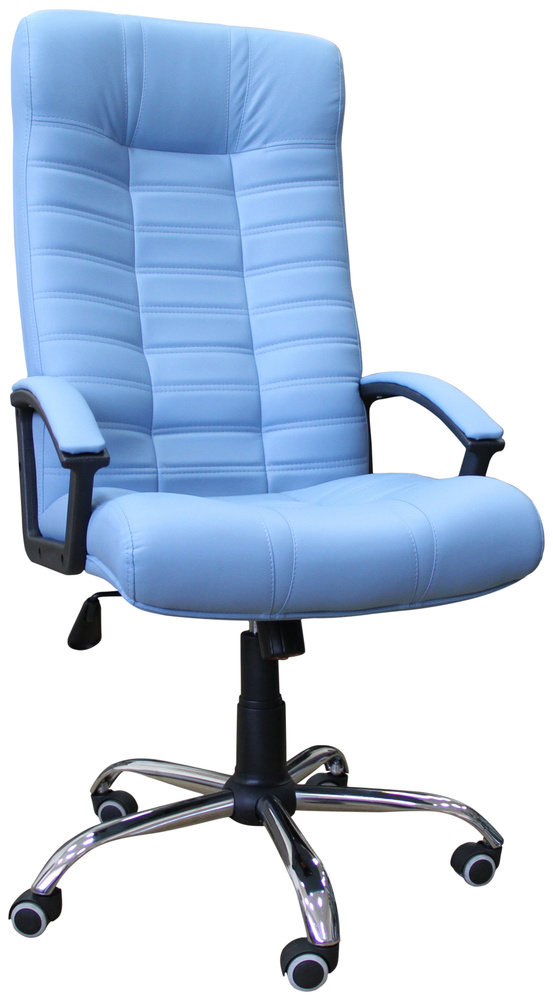 TUTKRESLA Игровое компьютерное кресло, Экокожа, голубой #1