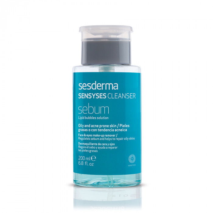 Sesderma SENSYSES CLEANSER Sebum- Лосьон липосомальный для снятия макияжа для жирной и склонной к акне #1