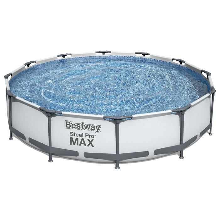 Бассейн каркасный Steel Pro MAX, 366 х 76 см, фильтр-насос, 56416 Bestway  #1