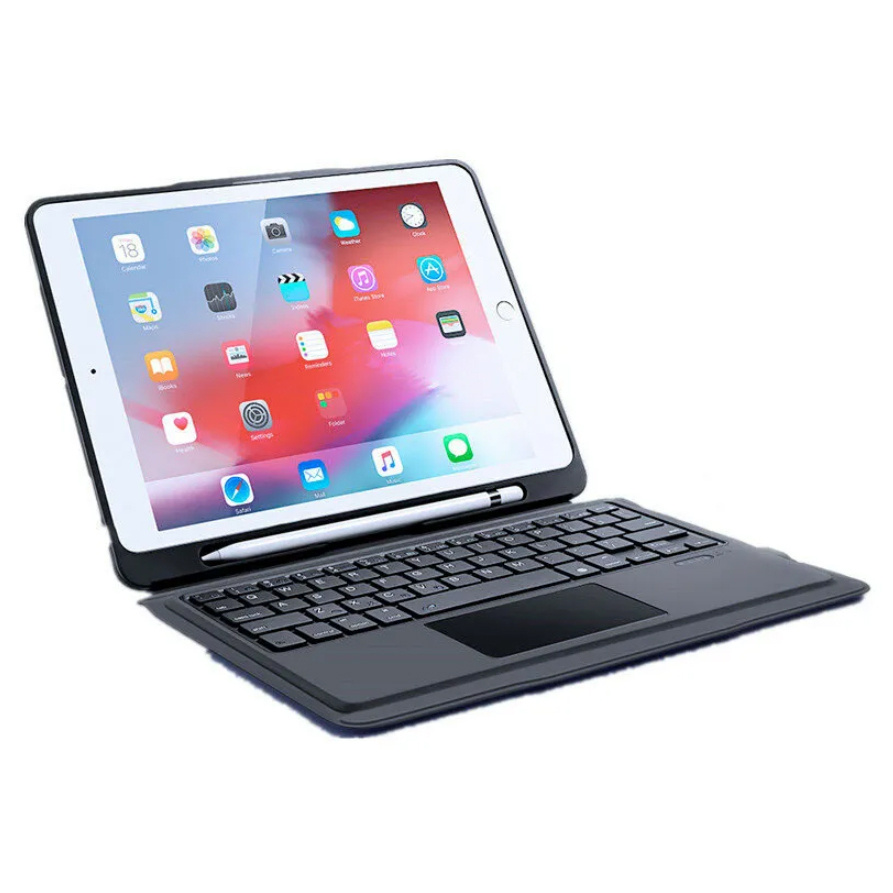 Чехол с русской клавиатурой для iPad Air 4 / iPad Pro 11 (2018 / 2020 / 2021), русские и английские буквы #1