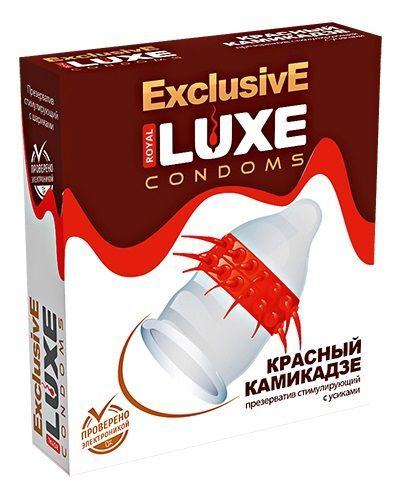 Презерватив LUXE Exclusive Красный Камикадзе - 1 шт. #1