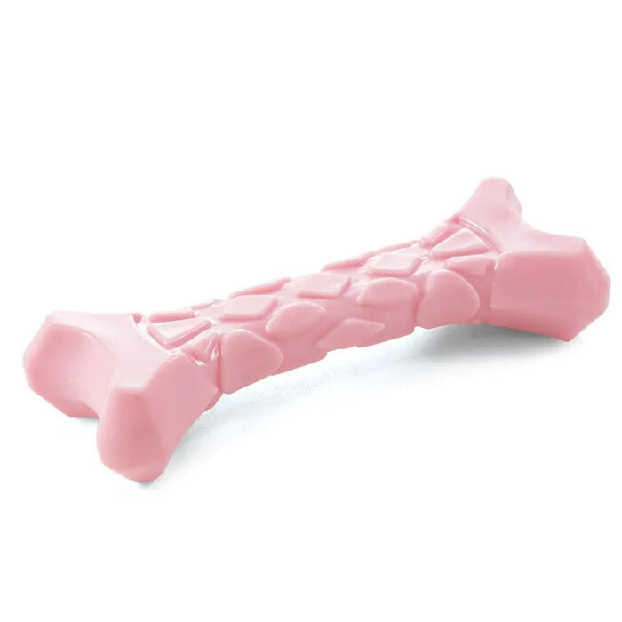 Triol PUPPY Игрушка для щенков "Косточка розовая", 105мм - купить с ...