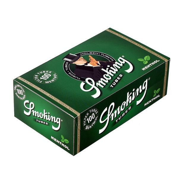 Гильзы для сигарет "Smoking" Menthol 100шт #1