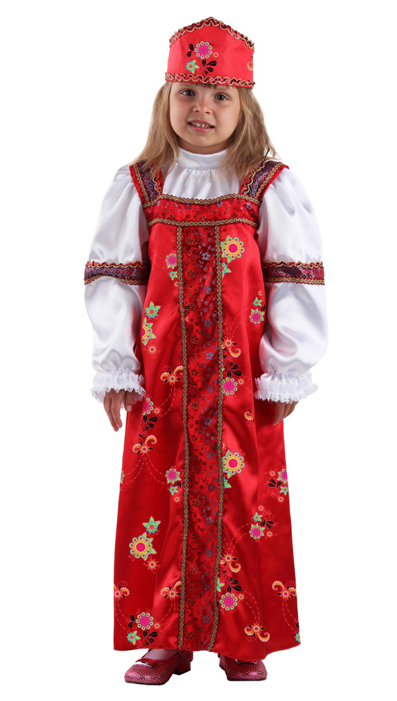 Карнавальный костюм для девочки "Марья Искусница" р-р.152  #1