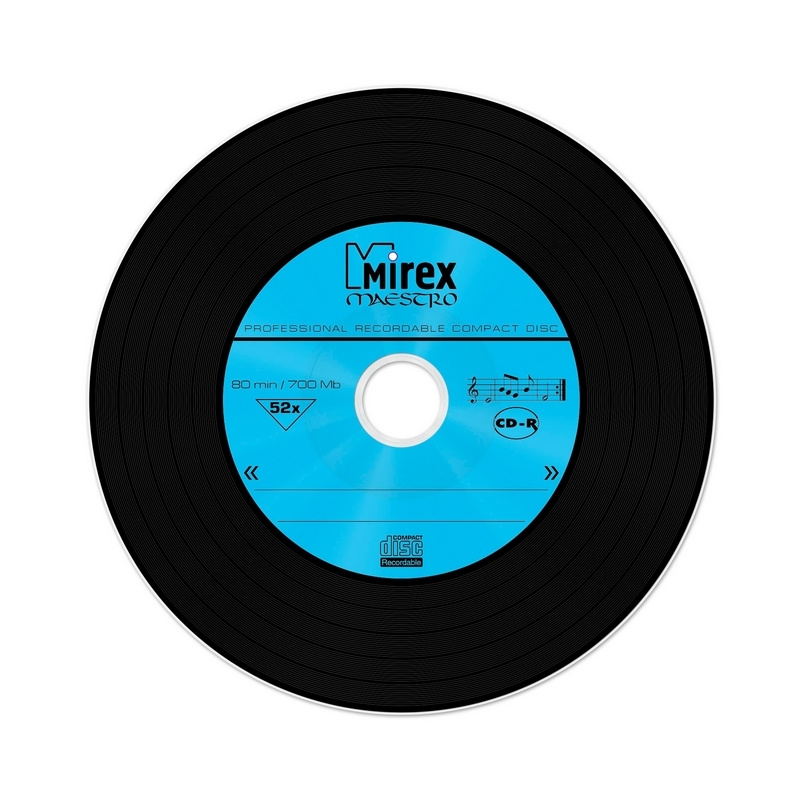 Носители информации CD-R, 52x, Mirex Maestro #1