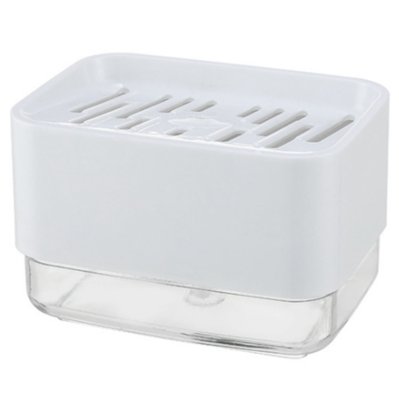 Коробка для уборки кухни с губкой мыло для хранения коробки для хранения кухни Dispenser Dispenser Scrubber #1