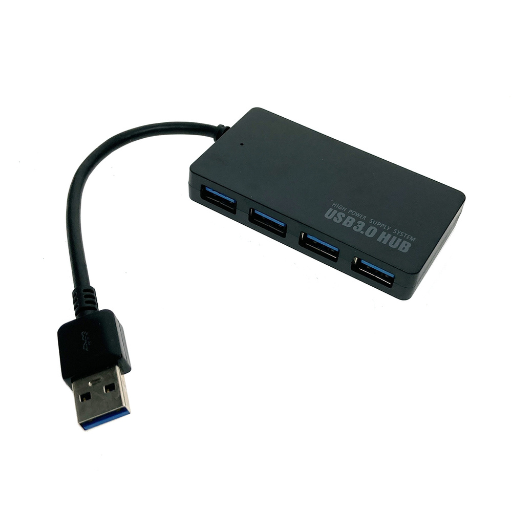 Хаб USB 3.0 на 4 порта USB 3.0 с дополнительным питанием, 15см, модель EhVL815, Espada  #1