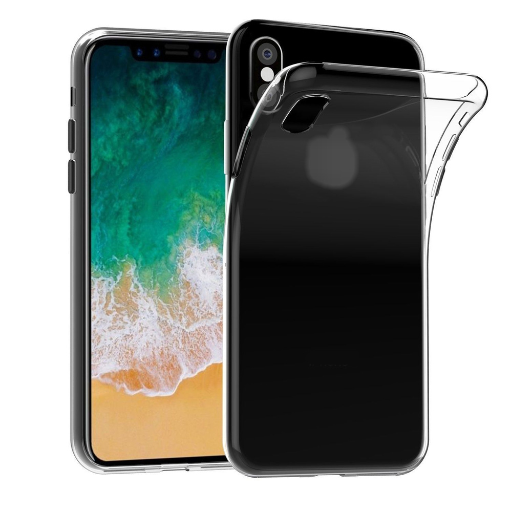 Чехол для Iphone XS Max Borofone Protective case Ice series BI4 Transparent #1