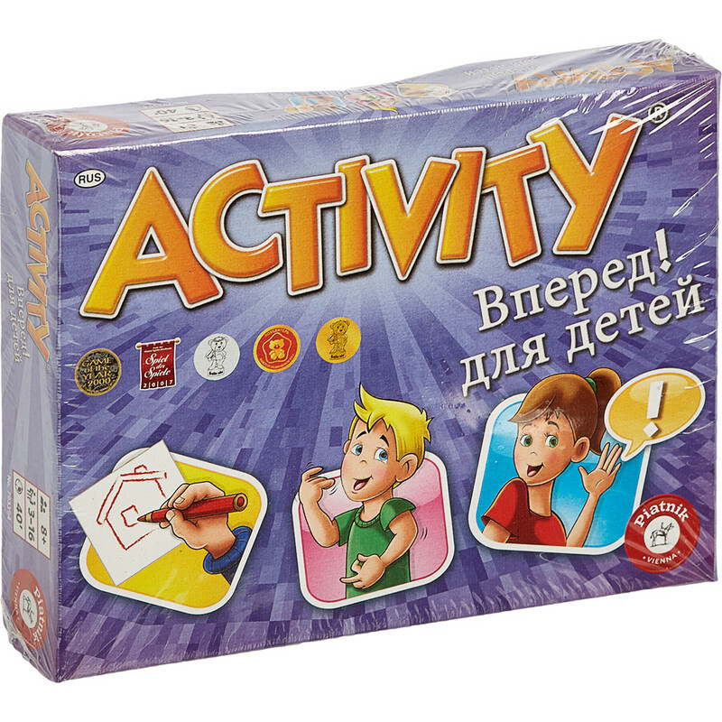 Настольная игра Activity Вперед! для детей #1