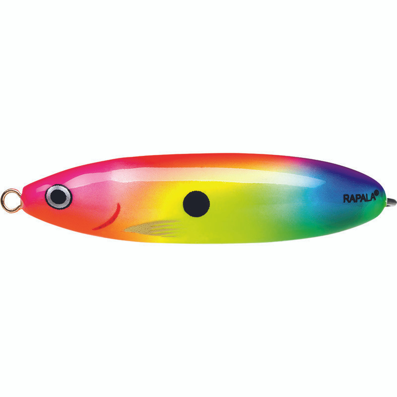 Блесна - незацепляйка RAPALA Minnow SPOON (80 мм, 22 гр) цв. ELJ #1