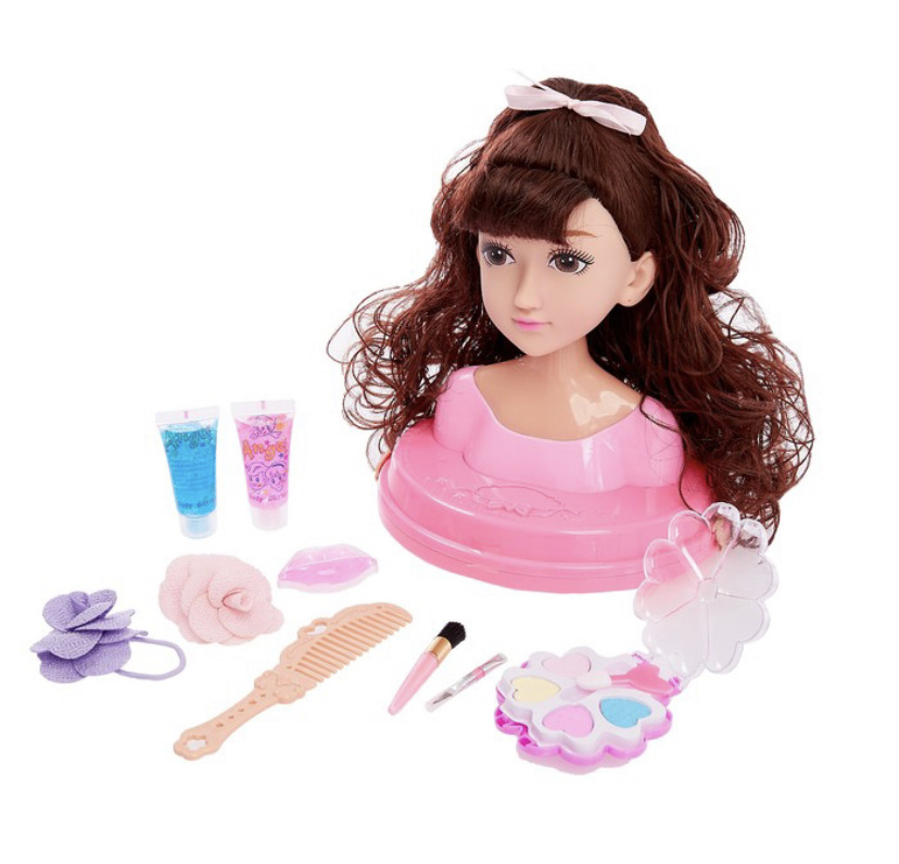 Кукла манекен для создания причёсок Стелла с аксессуарами  #1