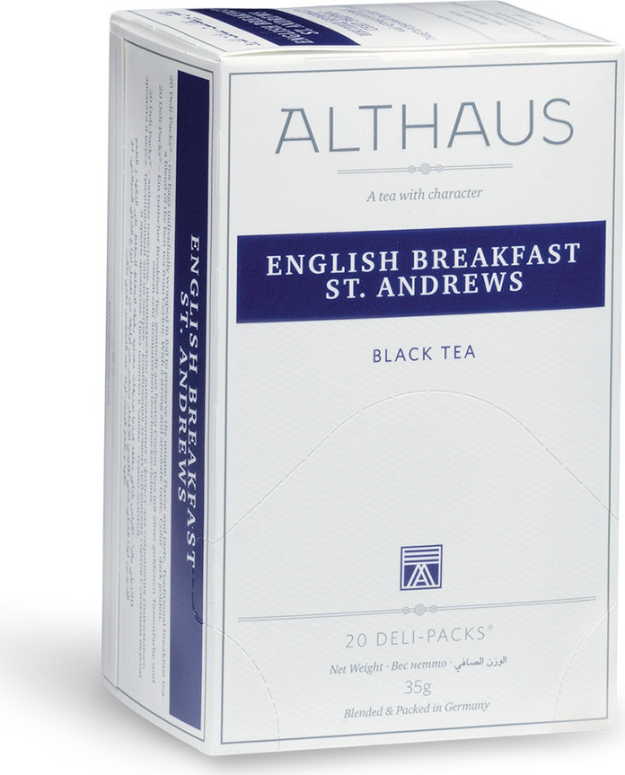 Чай Althaus English Breakfast 20х1,75г, 4 упаковки #1