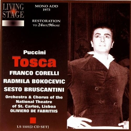 Puccini, Tosca. (Radmila Bakocevic, Franco Corelli, Sesto Bruscantini, Oliveira Lopes, Franco... 2 CD #1