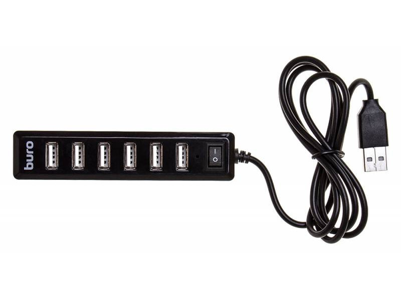  Хаб Buro USB2.0 7xUSB BU-HUB7-1.0-U2.0 #1