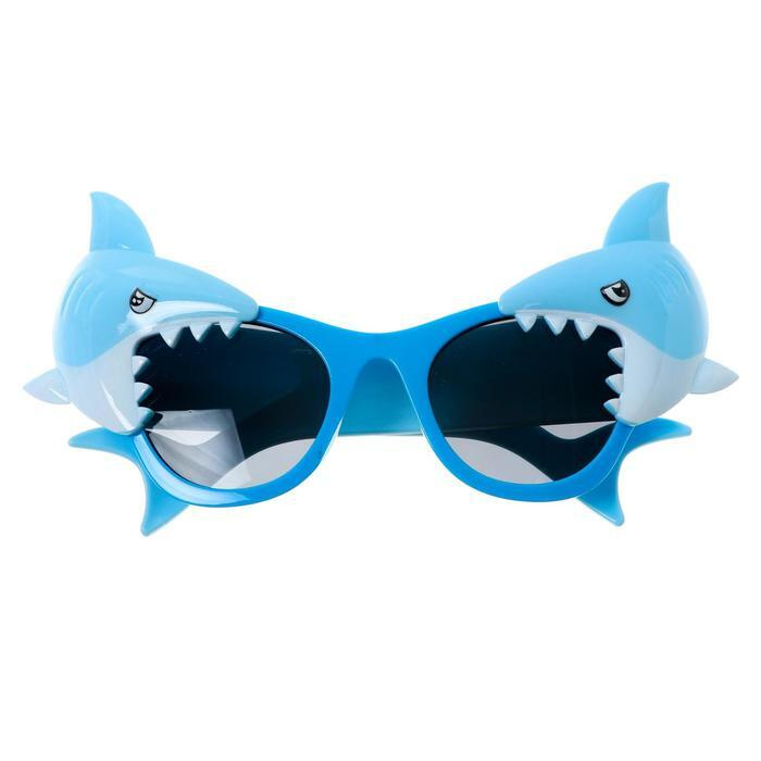 Карнавальные очки "Акула" #1
