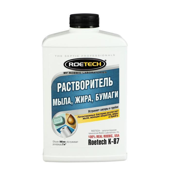 Растворитель мыла, жира, бумаги Roetech K-87, 946 мл #1