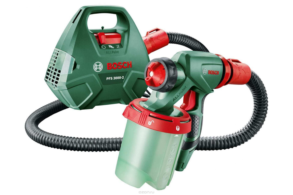 Краскопульт электрический Bosch PFS 3000-2 1л нижний бачок 0603207100  #1