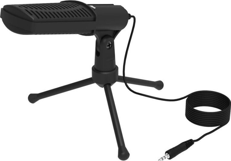 Настольный конденсаторный микрофон на штативе-подставке Ritmix RDM-125 черный,конденсаторный,50-16000 #1
