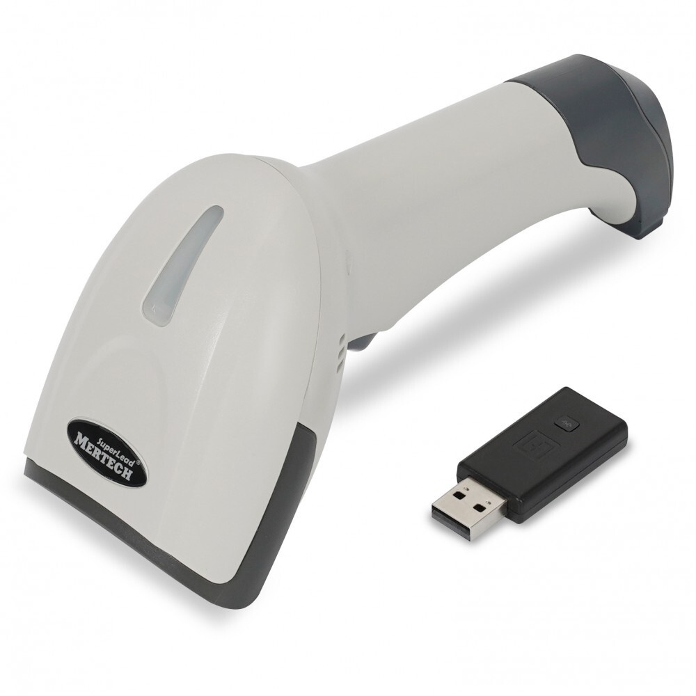 Беспроводной сканер штрих-кода Mertech CL-2210 BLE Dongle P2D USB Белый  #1