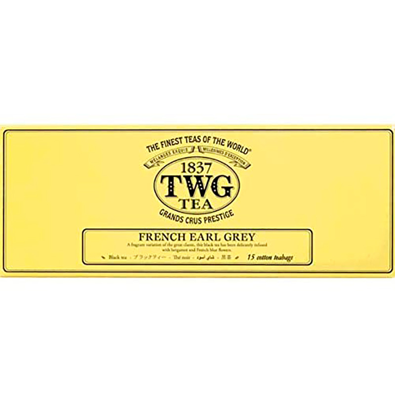 Сингапурский Чай в пакетиках TWG French Earl Grey 15 шт. x 2.5 г #1