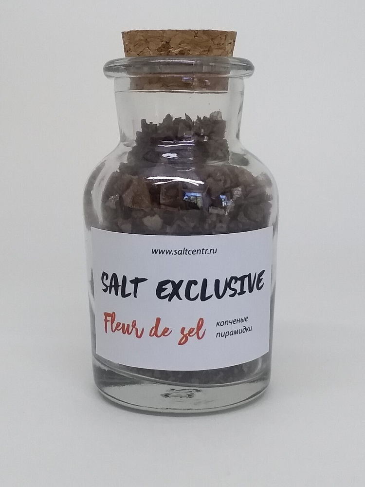 Saltcentr Соль пакистанская Fleur de Sel (копченые пирамидки), 30 гр.  #1