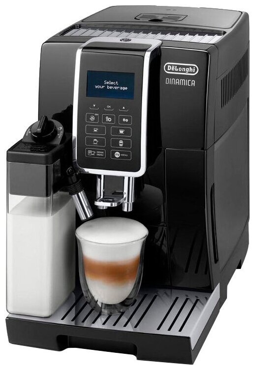 DeLonghi Автоматическая кофемашина Кофемашина Dinamica ECAM 350.55 B, черно-серый  #1