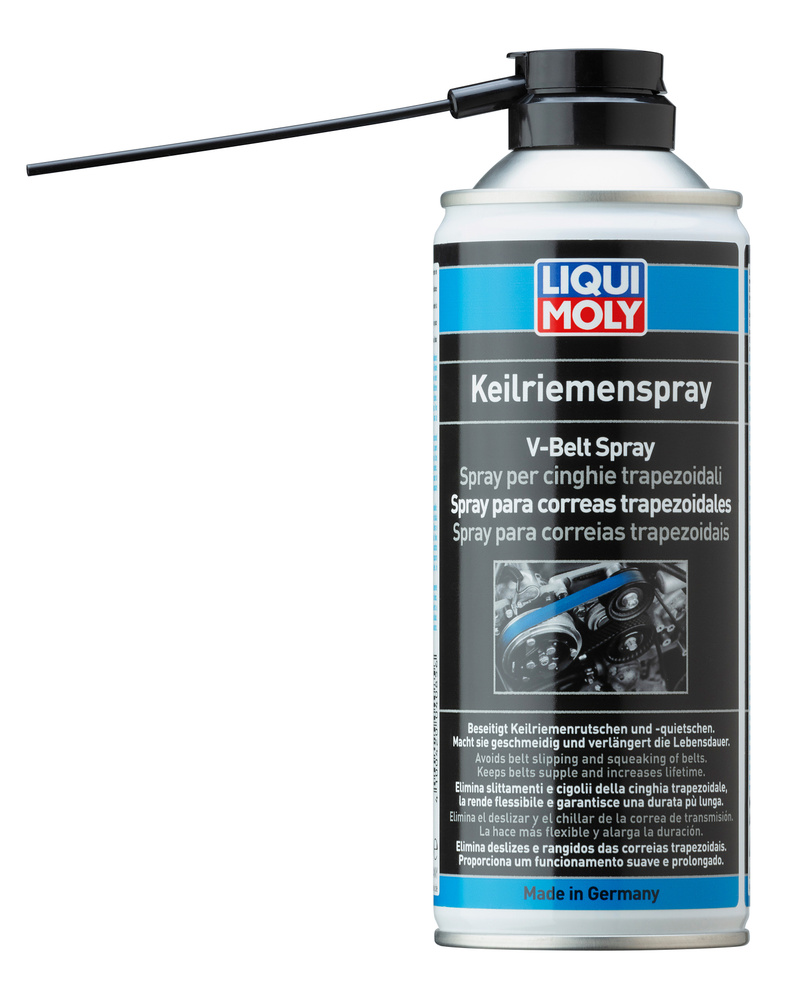 Антискрип ремней LIQUI MOLY (400мл) (кондиционер и натяжитель) аэрозоль Keilriemen-Spray  #1