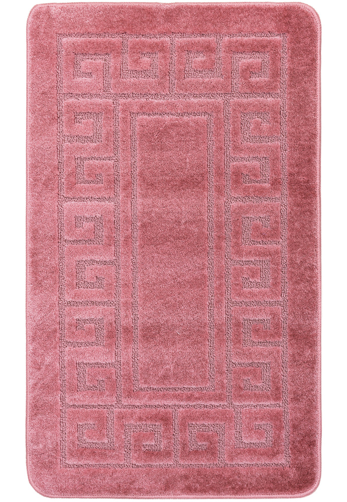 Коврик 60 на 100 см для ванной, розовый Confetti Bath Maximus Ethnic 2580 Dusty Rose  #1
