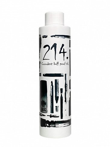 Спиртовая заправка для маркеров и сквизеров 214 Ink Vandal черная 200мл  #1