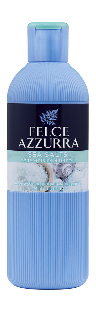 Парфюмированный гель для ванны и душа с морским ароматом Felce Azzurra Sea Salt Regenerating Essence #1
